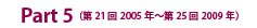 Part 5（第21回2005年〜第25回2009年）